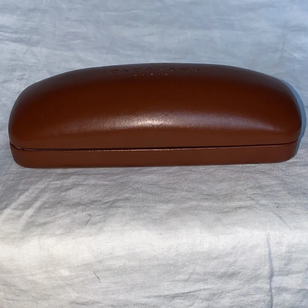 LONGCHAMP Leather Eyeglass Case